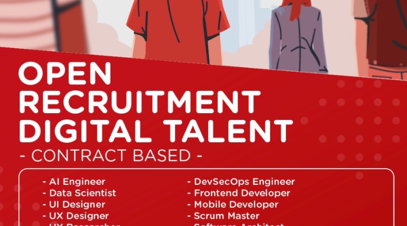 Open Recruitment Digital Talent Telkom Indonesia