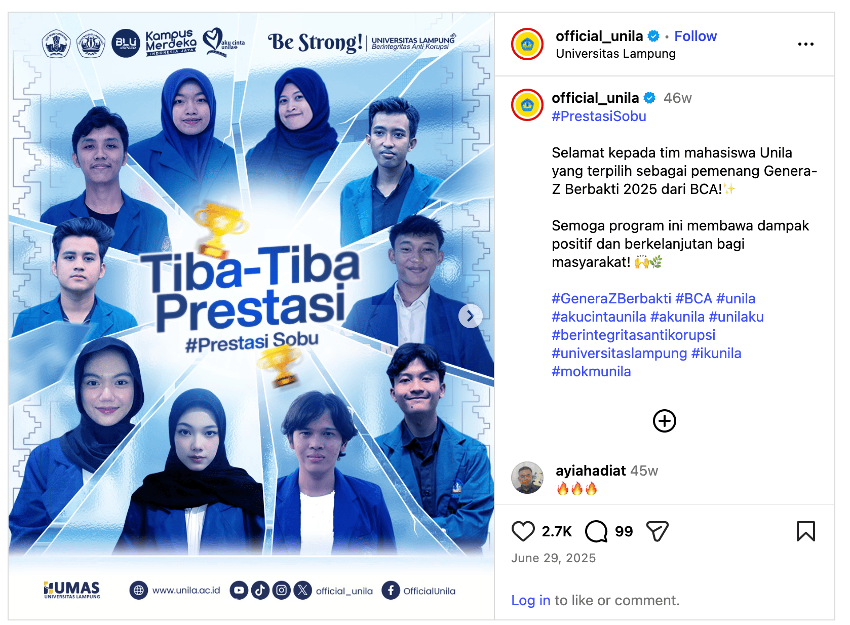 Gagas IoT “Smart Reef” untuk Mitigasi Tsunami, Mahasiswa Teknik Informatika Unila Sabet Posisi 4 Bes