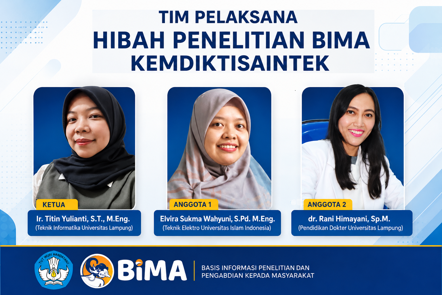 Tembus Hibah BIMA Kemdiktisaintek 2026, Dosen Teknik Informatika Unila Kembangkan Explainable AI (XA