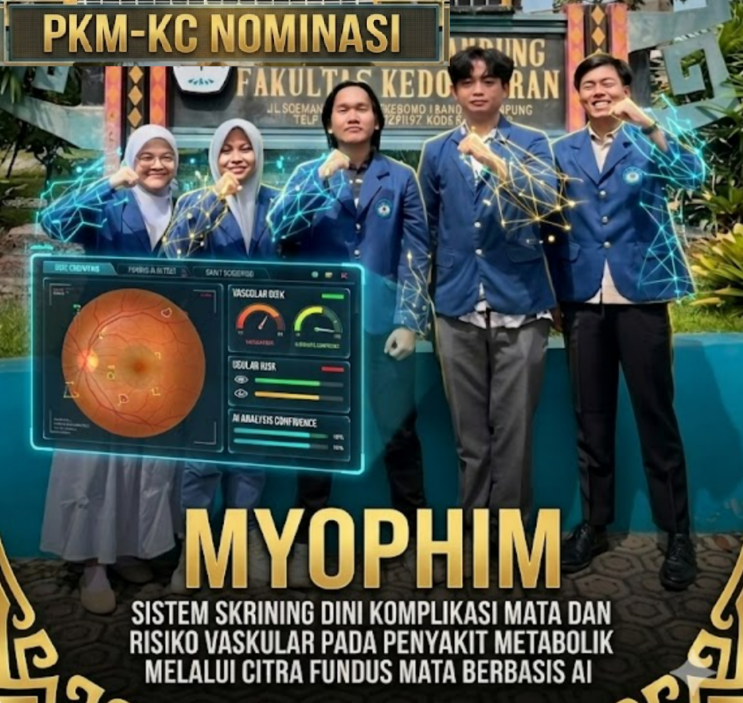 Mahasiswa Teknik Informatika Unila Pimpin Terobosan AI Medis, Tembus Pendanaan Nasional Kemdiktisain
