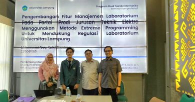 Inovasi Teknologi Berbasis AI Hingga Sistem Web: 14 Mahasiswa Teknik Informatika Unila Angkatan 2022 Sukses Lewati Sidang Komprehensif