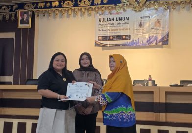 Prodi Teknik Informatika Unila Gelar Kuliah Umum “Be Ready to Become Global Talent”